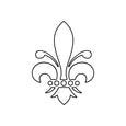 Image of Fleur de lis Decals