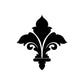 Image of Fleur de lis Decals