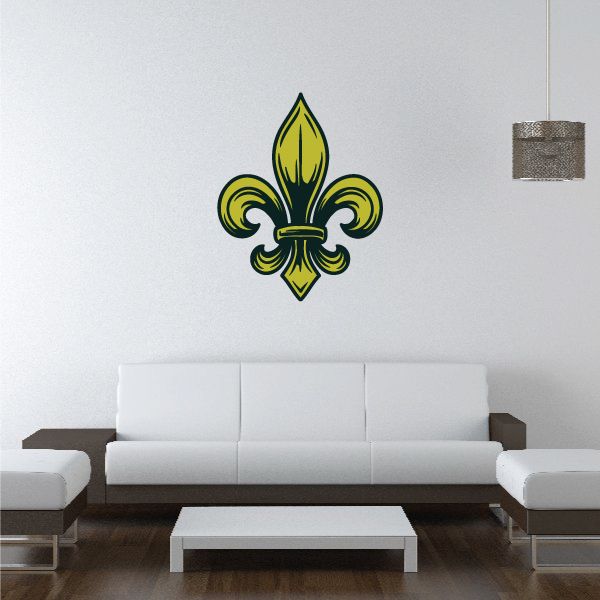 Image of Fleur Delis Wall Decal - Vinyl Car Sticker - Uscolor002