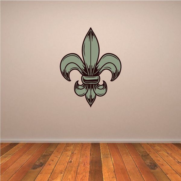Image of Fleur Delis Wall Decal - Vinyl Car Sticker - Uscolor003
