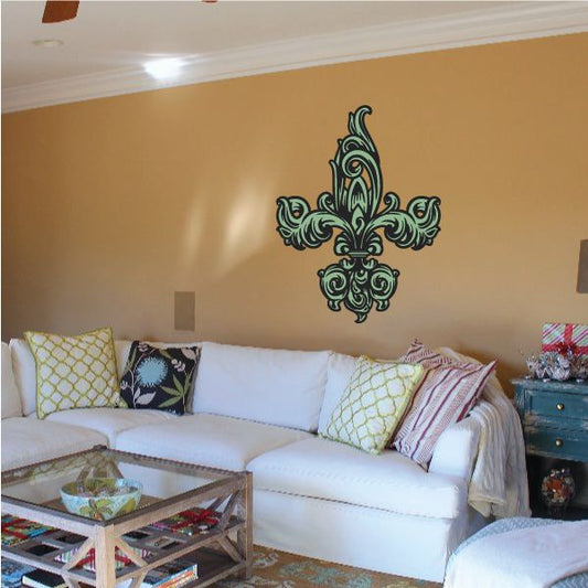 Image of Fleur Delis Wall Decal - Vinyl Car Sticker - Uscolor007