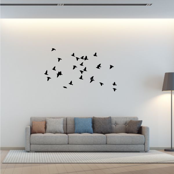 Image of Flock of Birds Decal