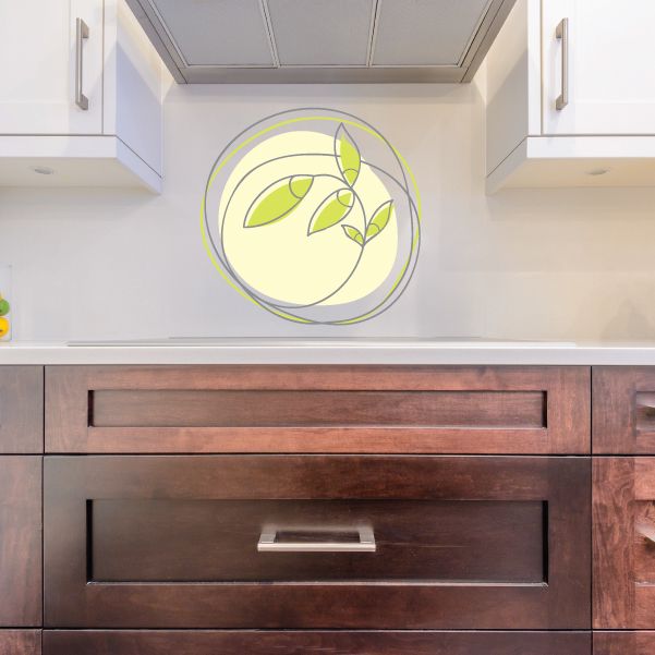 Image of Floral Doodle Wall Decal - Vinyl Decal - Car Decal - Idcolor001