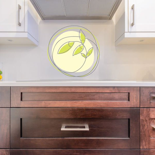 Image of Floral Doodle Wall Decal - Vinyl Decal - Car Decal - Idcolor001