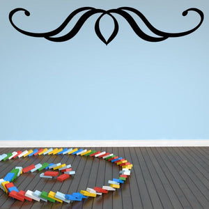 Colorful letter decal spelling LOVE with a looping arrangement