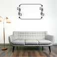 Image of Floral Frame Decals