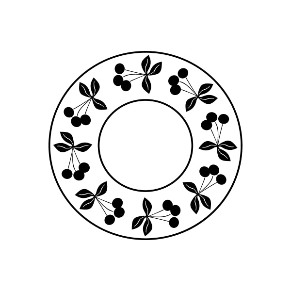 Image of Floral Frame Decals