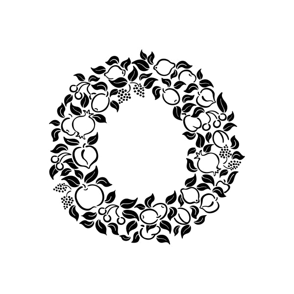 Image of Floral Frame Decals