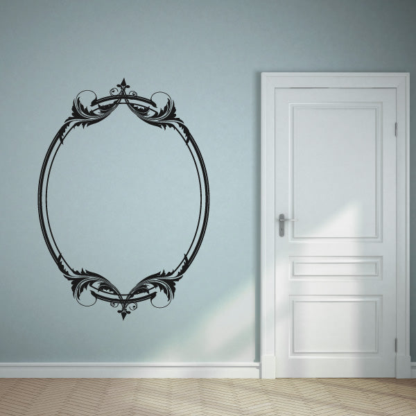 Image of Floral Frame Decals