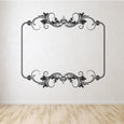 Image of Floral Frame Decals