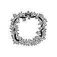 Image of Floral Frame Decals