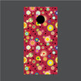 Image of Flower Cornhole Board Wraps