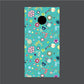 Image of Flower Cornhole Board Wraps