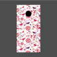 Image of Flower Cornhole Board Wraps