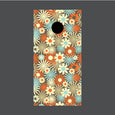 Image of Flower Cornhole Board Wraps