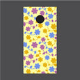 Image of Flower Cornhole Board Wraps