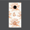 Image of Flower Cornhole Board Wraps