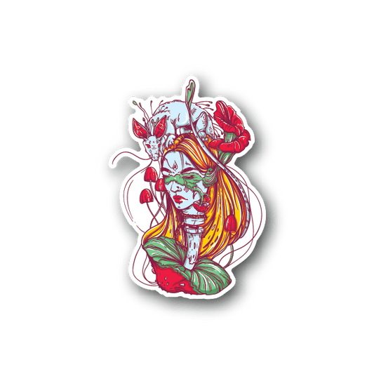 Image of Flower Girl Sticker