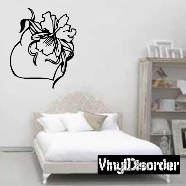 Image of Flower & Heart Decals