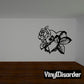 Image of Flower & Heart Decals