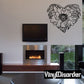 Image of Flower & Heart Decals