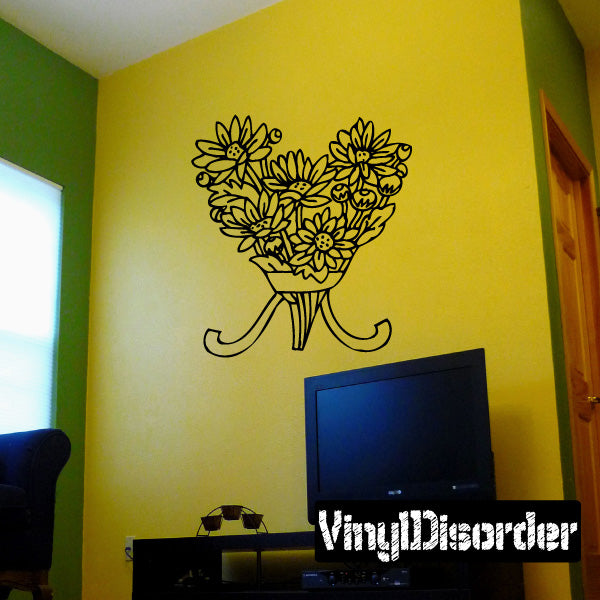 Image of Flower & Heart Decals