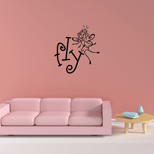 Image of Fly fairy Wall Decal