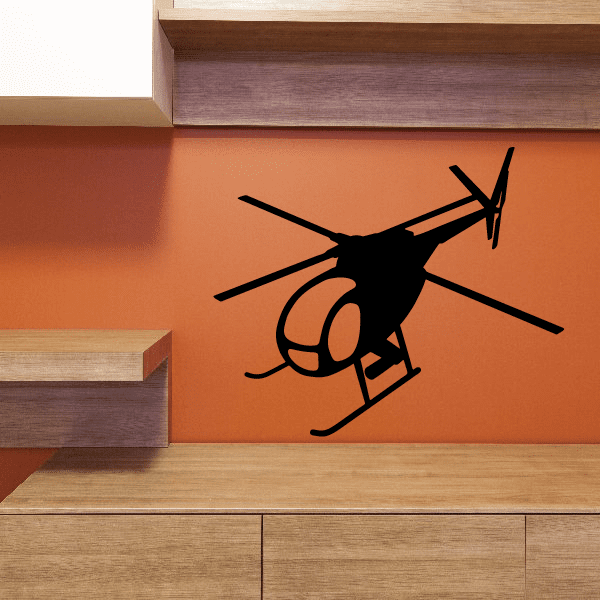 Image of Flying Cayuse Helicopter Decal