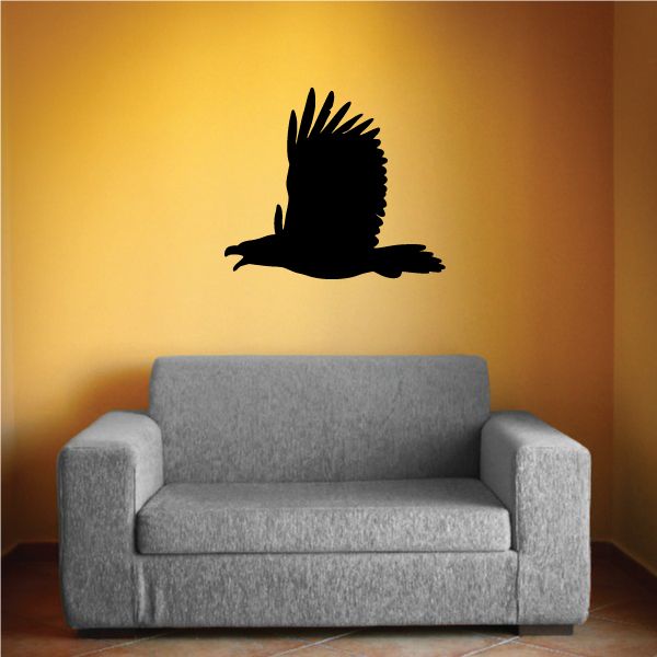 Image of Flying Eagle Screaming Decal