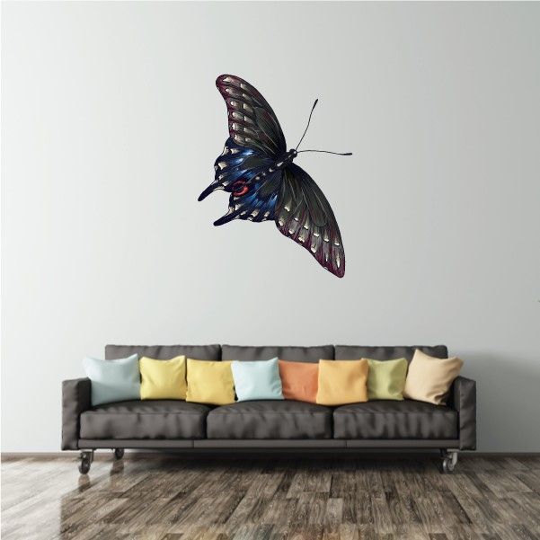 Image of Flying Moonlight Butterfly Decal