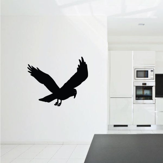 Image of Flying Raven Decal