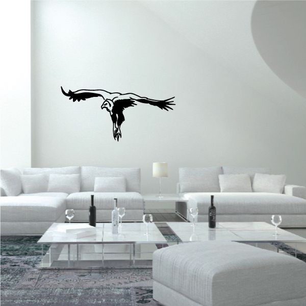 Image of Flying Vulture Decal