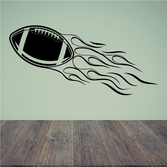 Image of Football Ball Wall Decal - Vinyl Decal - Car Decal - CDS148