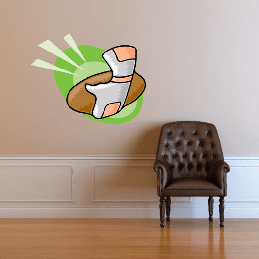 Image of Football Gear Wall Decal - Vinyl Sticker - Car Sticker - Die Cut Sticker - CDSCOLOR017