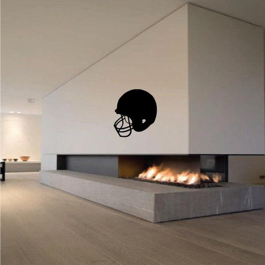 Image of Football Helmet Wall Decal - Vinyl Decal - Car Decal - 027