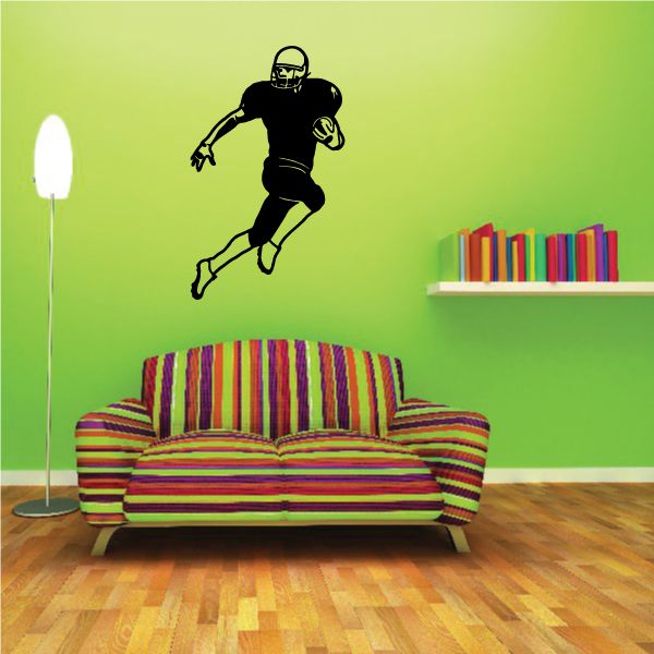 Image of Football Wall Decal - Vinyl Decal - Car Decal - 025