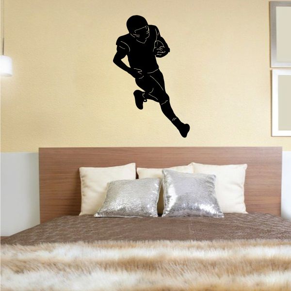 Image of Football Wall Decal - Vinyl Decal - Car Decal - 044