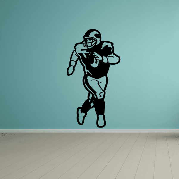 Image of Football Wall Decal - Vinyl Decal - Car Decal - Bl019