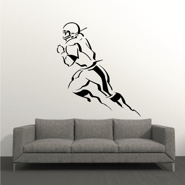 Image of Football Wall Decal - Vinyl Decal - Car Decal - Bl021