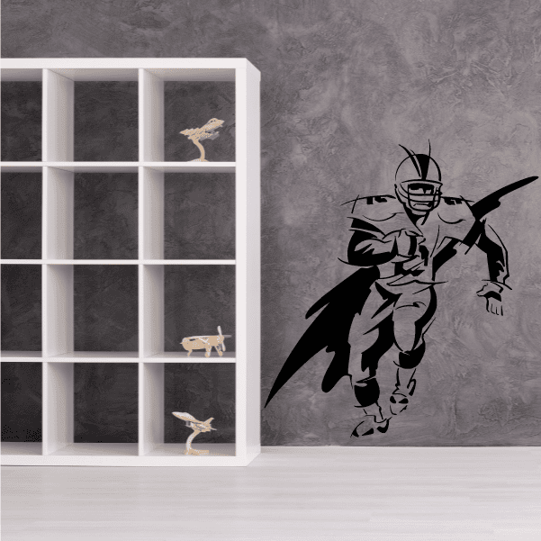 Image of Football Wall Decal - Vinyl Decal - Car Decal - Bl022