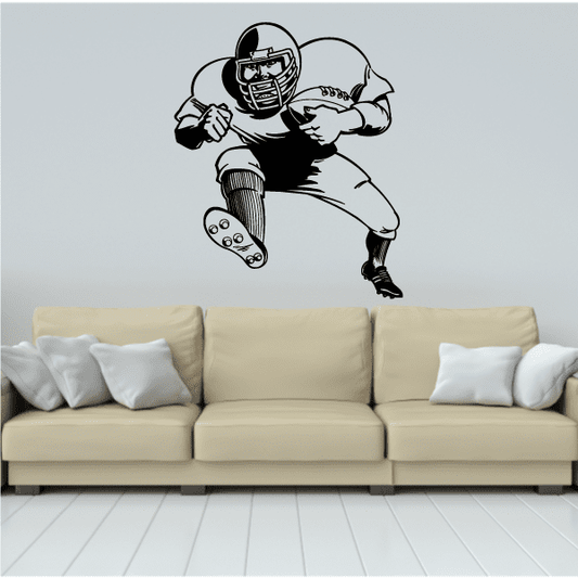 Image of Football Wall Decal - Vinyl Decal - Car Decal - Bl028