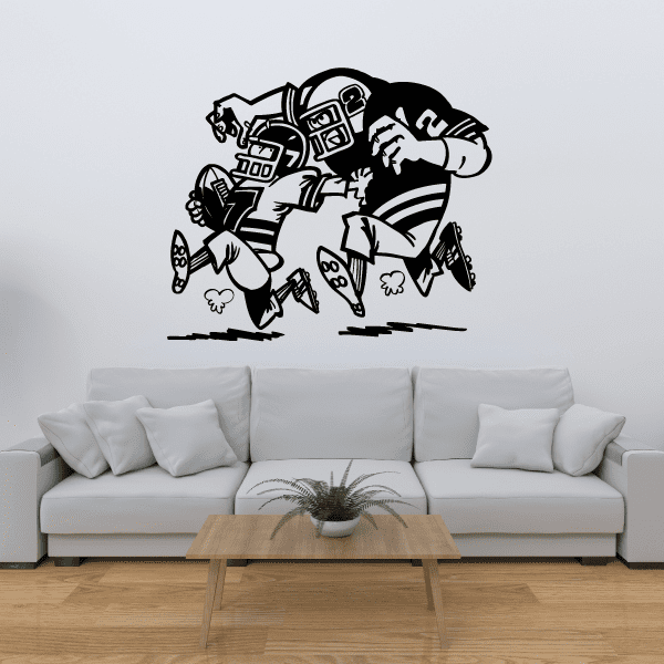 Image of Football Wall Decal - Vinyl Decal - Car Decal - Bl038