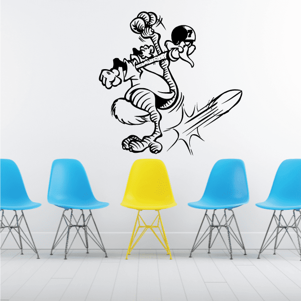 Image of Football Wall Decal - Vinyl Decal - Car Decal - Bl046