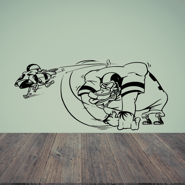 Image of Football Wall Decal - Vinyl Decal - Car Decal - Bl052