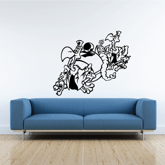 Image of Football Wall Decal - Vinyl Decal - Car Decal - Bl058