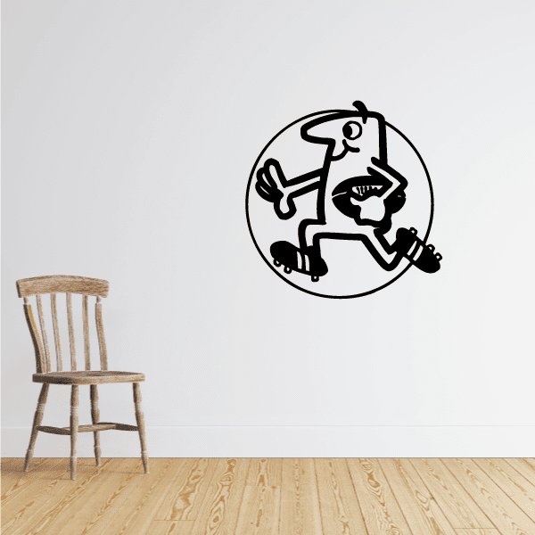 Image of Football Wall Decal - Vinyl Decal - Car Decal - Bl062