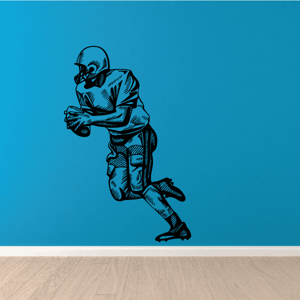 Image of Football Wall Decal - Vinyl Decal - Car Decal - CDS008