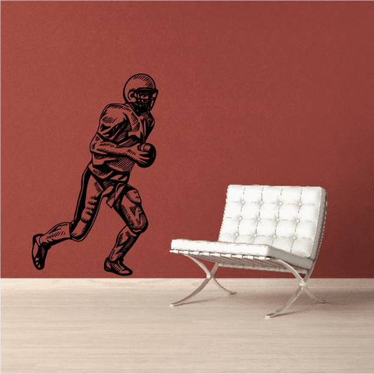 Image of Football Wall Decal - Vinyl Decal - Car Decal - CDS009