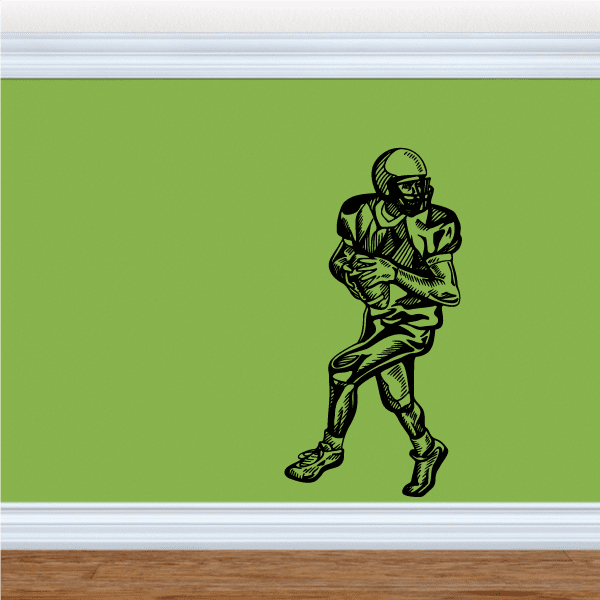 Image of Football Wall Decal - Vinyl Decal - Car Decal - CDS012