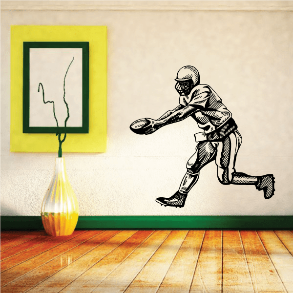 Image of Football Wall Decal - Vinyl Decal - Car Decal - CDS016